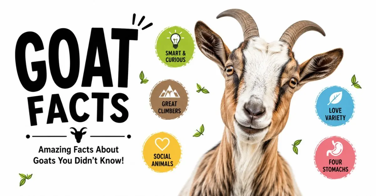 Goat Facts – interesting and amazing facts about goats