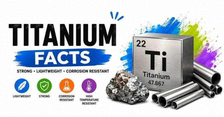 Titanium Facts – strong, lightweight, and corrosion-resistant metal