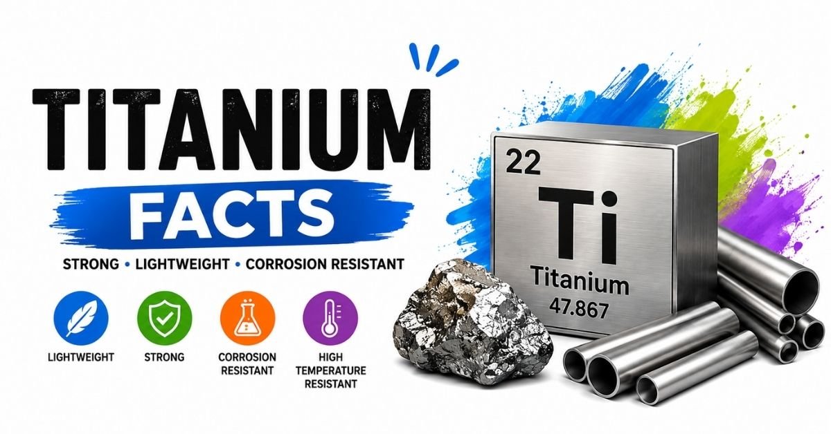 Titanium Facts – strong, lightweight, and corrosion-resistant metal