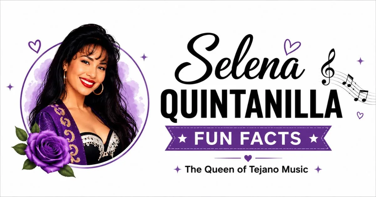 Selena Quintanilla Fun Facts feature image