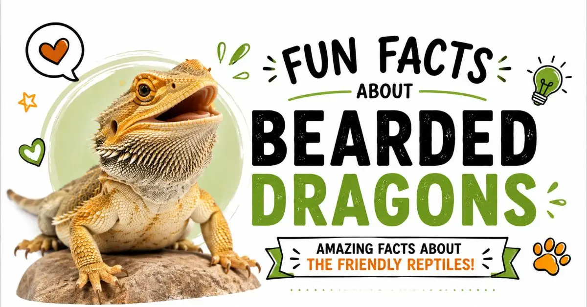 Fun facts about bearded dragons feature image