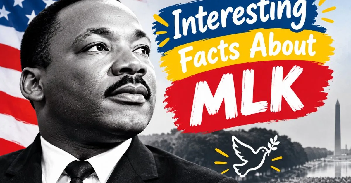 Interesting facts about MLK featuring Martin Luther King Jr.